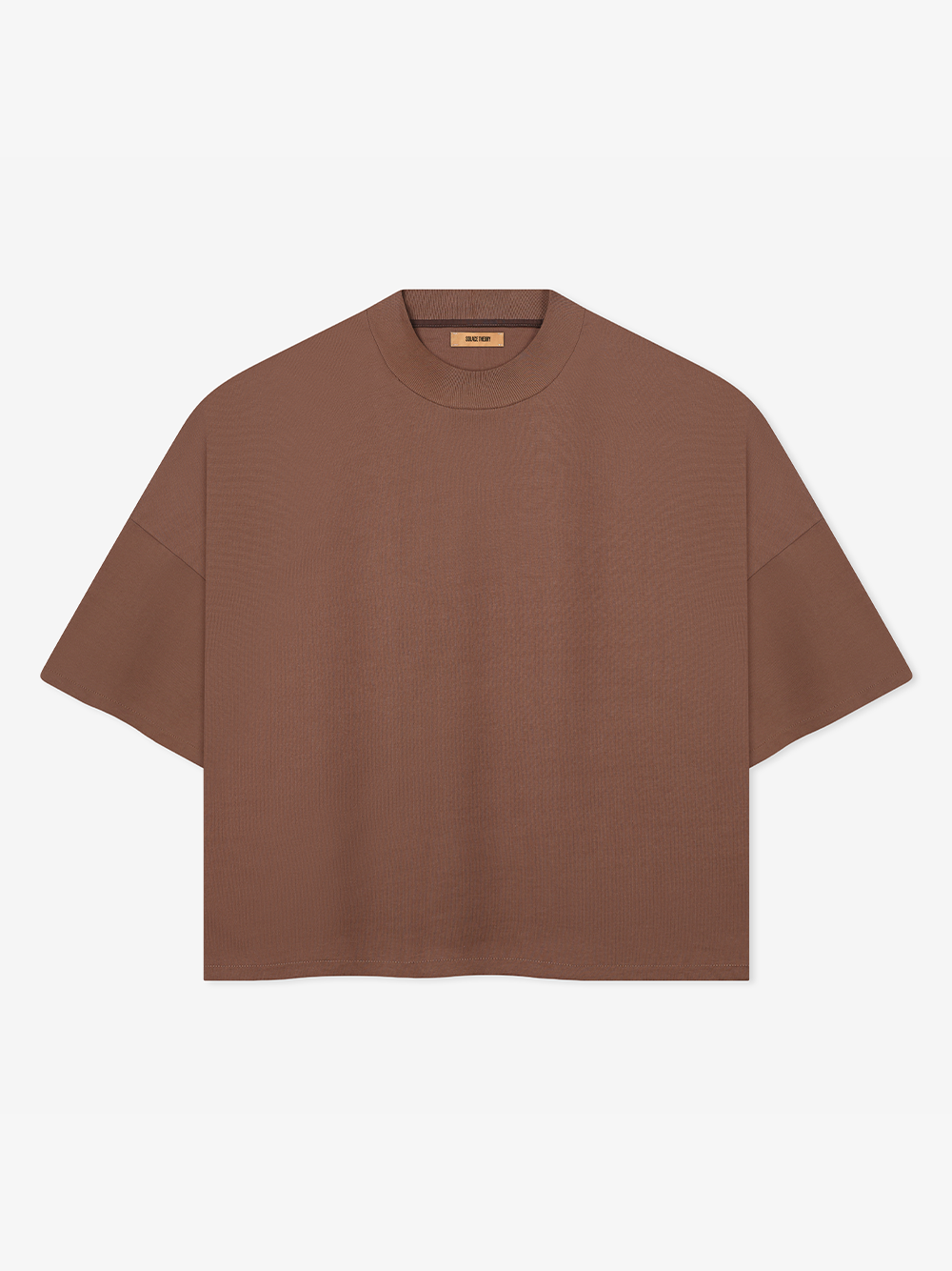 THE SUPIMA COTTON T-SHIRT - TOBACCO