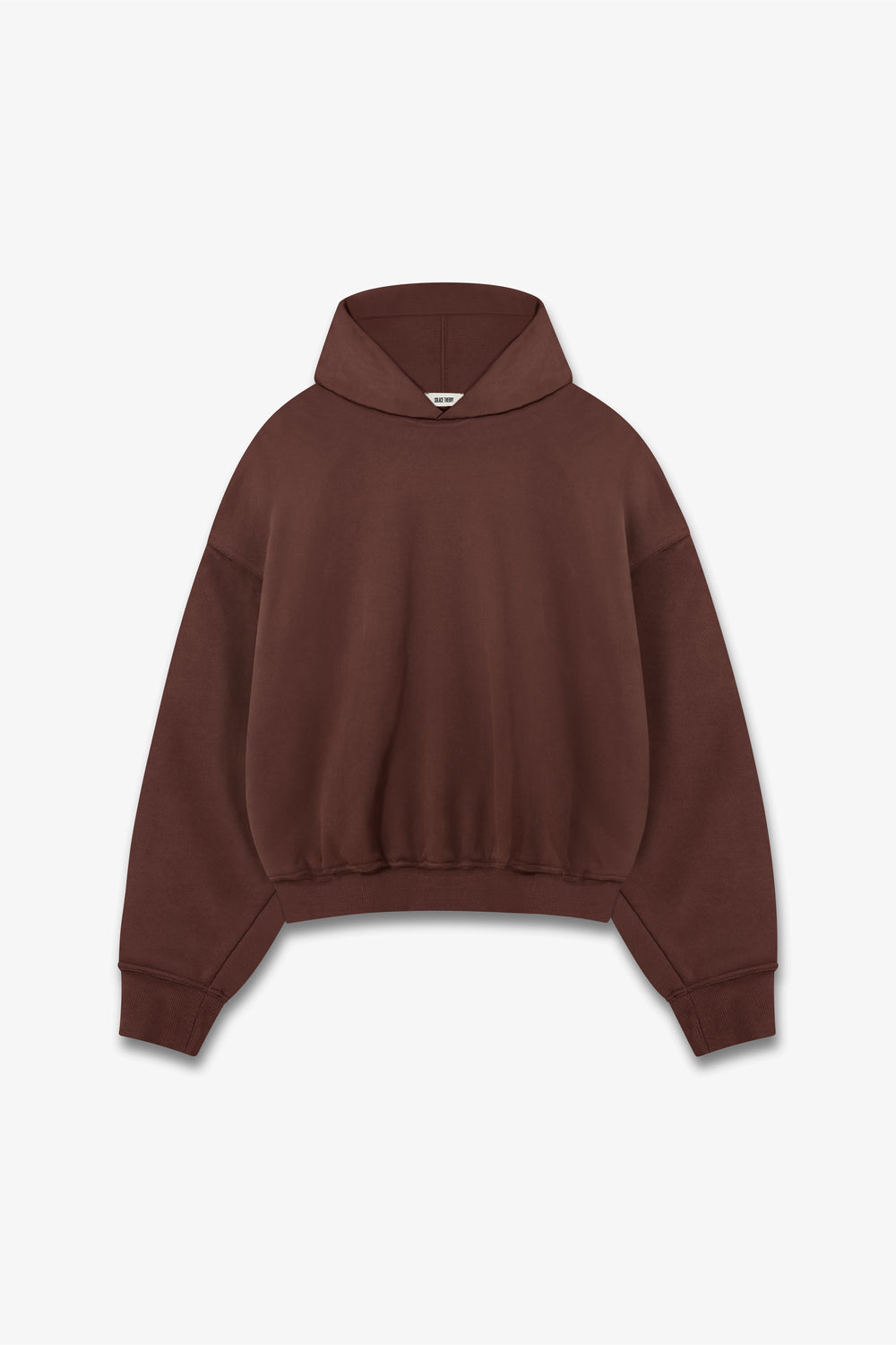 THE HOODED SWEATSHIRT - BROWN