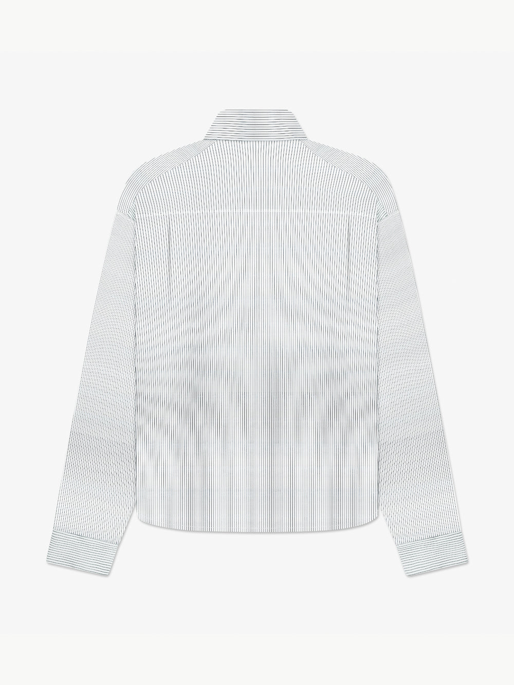THE LS POPLIN SHIRT - STRIPE
