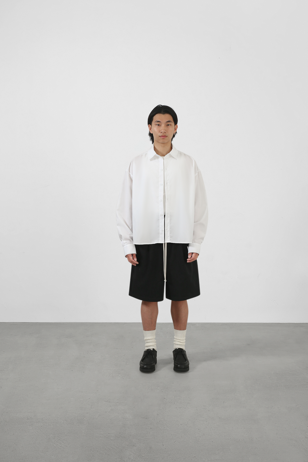 THE LS POPLIN SHIRT - PURITY