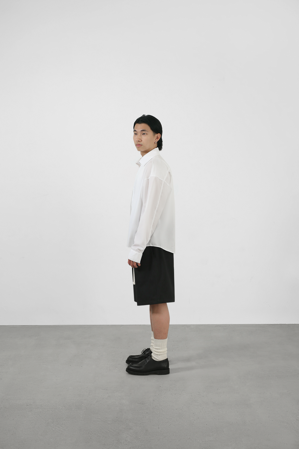 THE LS POPLIN SHIRT - PURITY