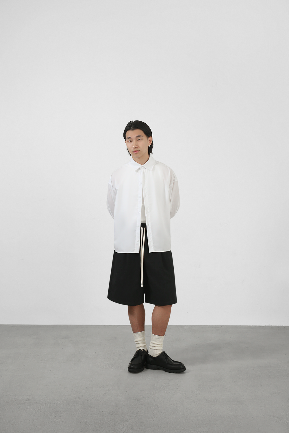 THE LS POPLIN SHIRT - PURITY
