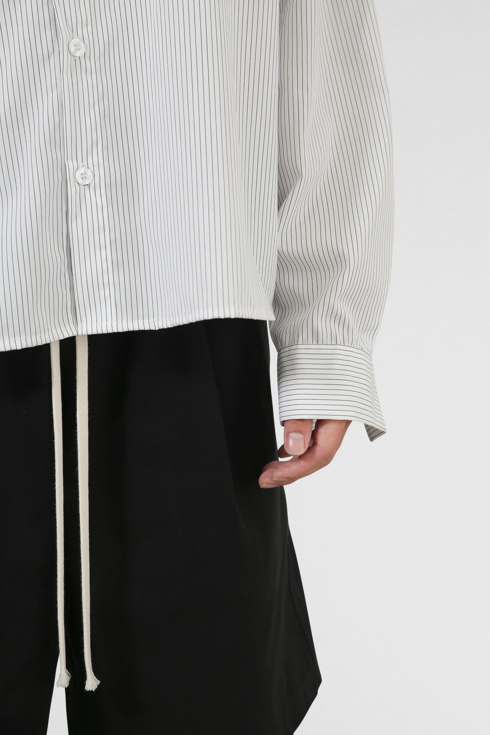 THE LS POPLIN SHIRT - STRIPE