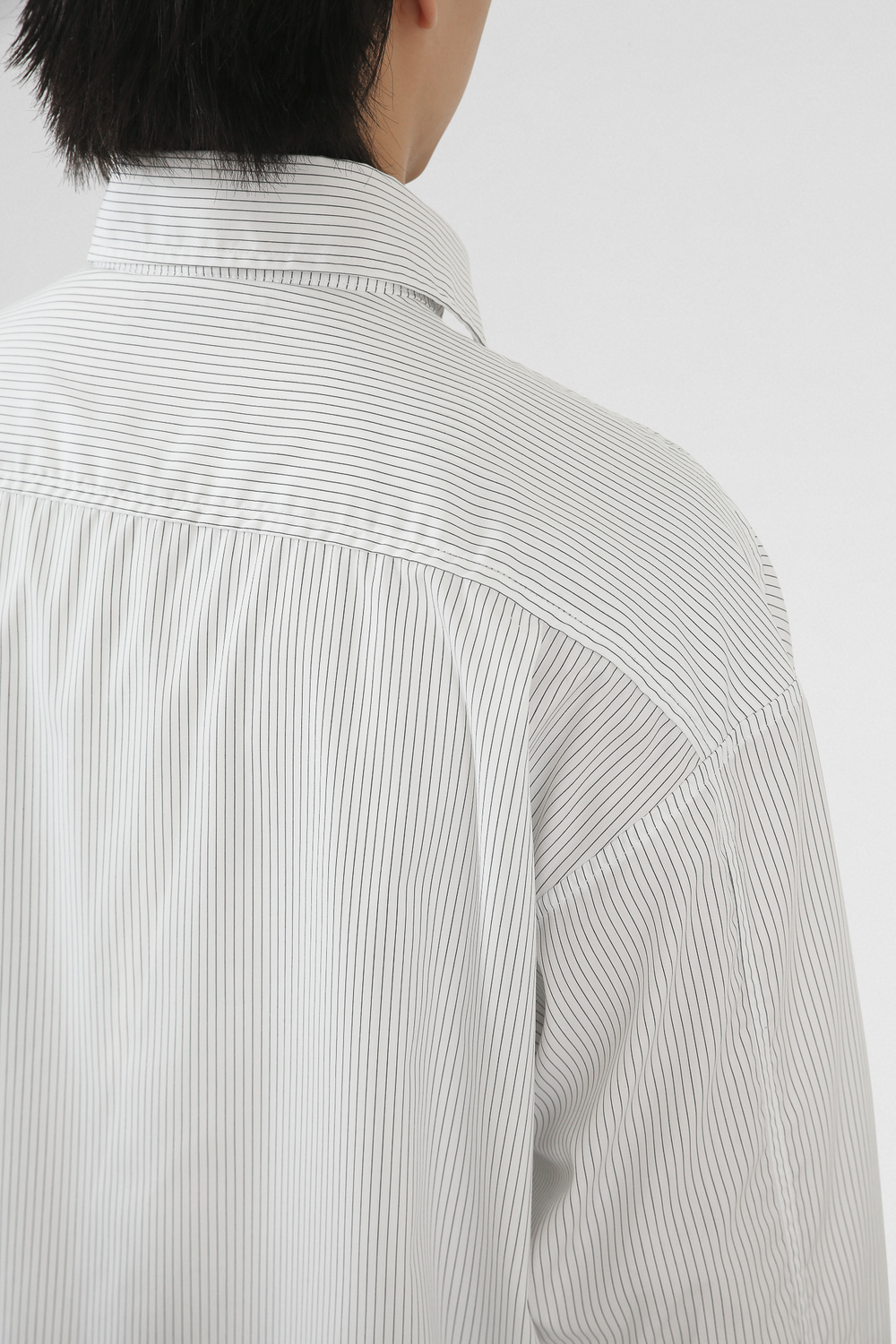 THE LS POPLIN SHIRT - STRIPE