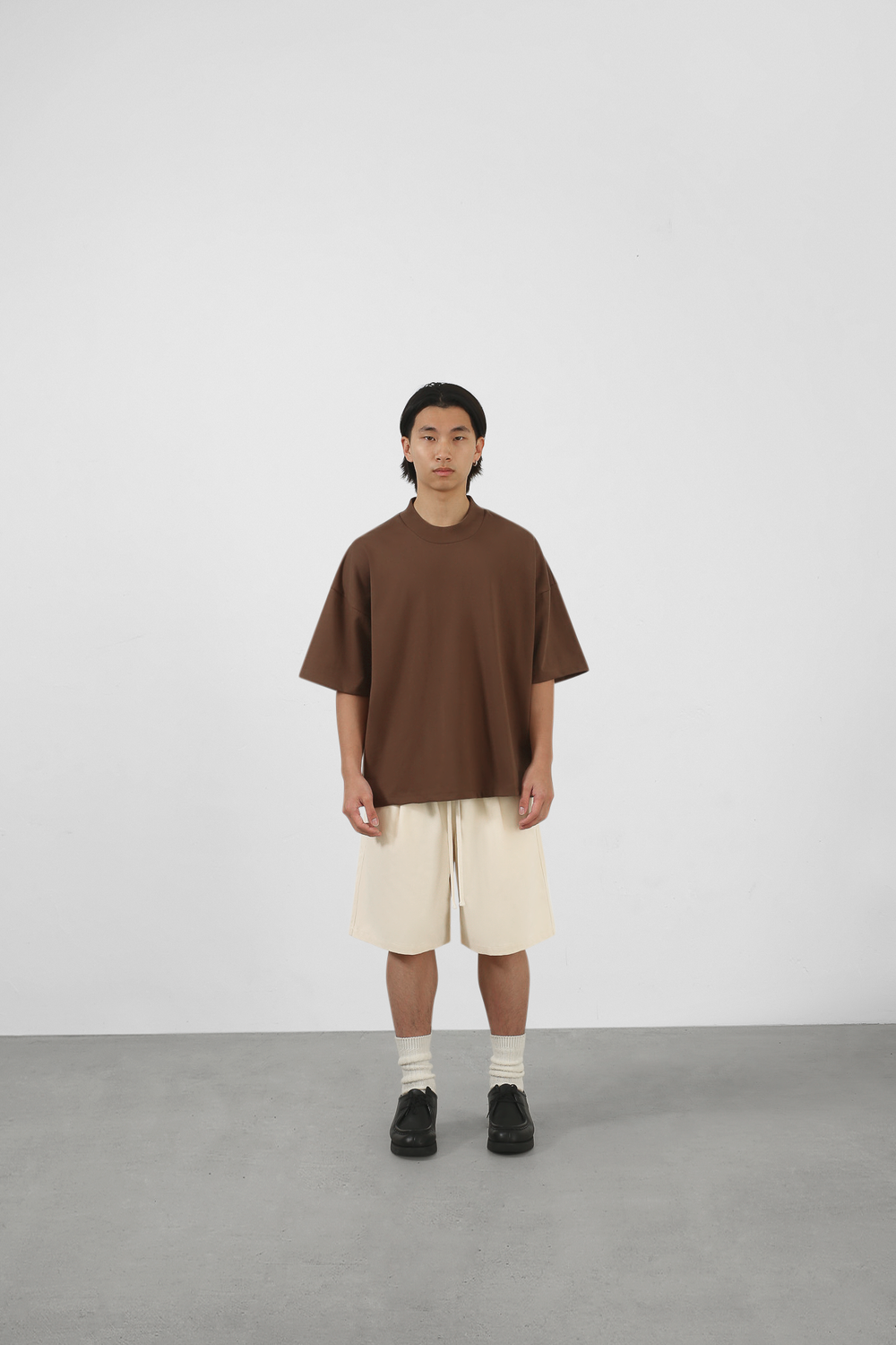 THE SUPIMA COTTON T-SHIRT - TOBACCO